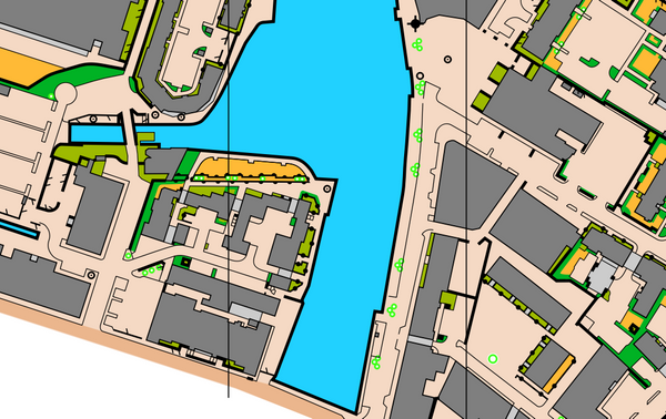 Making a World Champs training map - Leith Docks